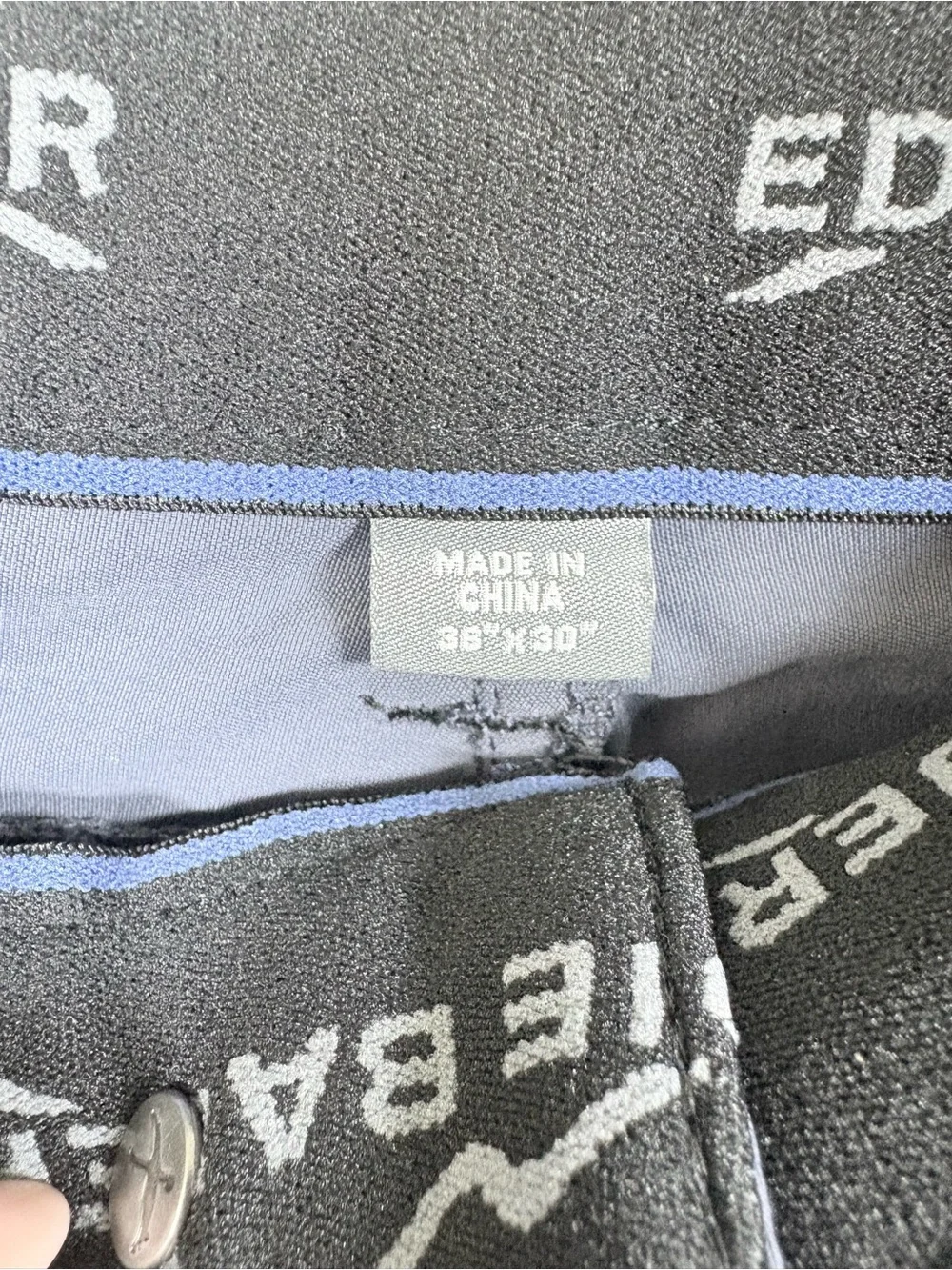 Eddie Bauer Casual Slate gray mens pants 36/30 0576